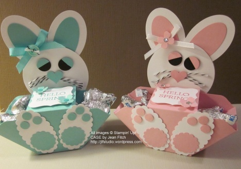 Cabana Boy and Pink Chick bunny boxes
