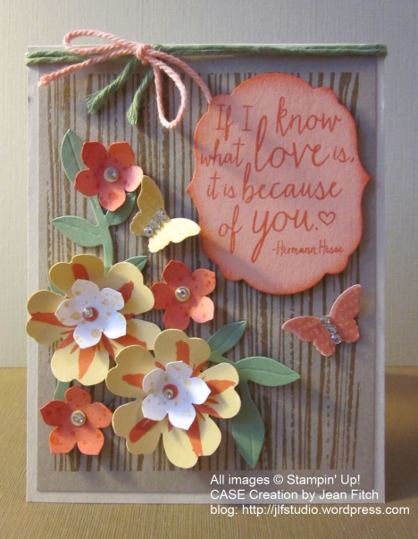 WCC23 - Marsha's Mother's Day Flower Inspiration - CASE Creation by Jean Fitch 