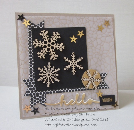 Hello Winter - WCC31 - Heidi's Sketch Challenge - Jean Fitch using several new Holiday Catalog items.