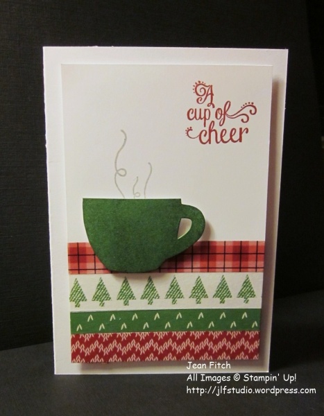 Watercooler Wednesday Challenge - WWC95 -a-cup-of-cheer-Jean Fitch-July 2015 Paper Pumpkin and 2016 Holiday Catalog
